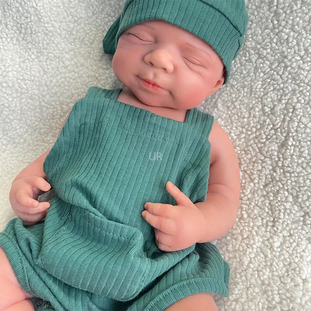 Image of Reborn Baby Dolls Realisitc Boy 18 Inch Doll Weighted Kids Gift Set