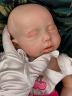Image of Reborn Baby Dolls 45Cm Can Open Mouth &Washable Painted Loulou Solid