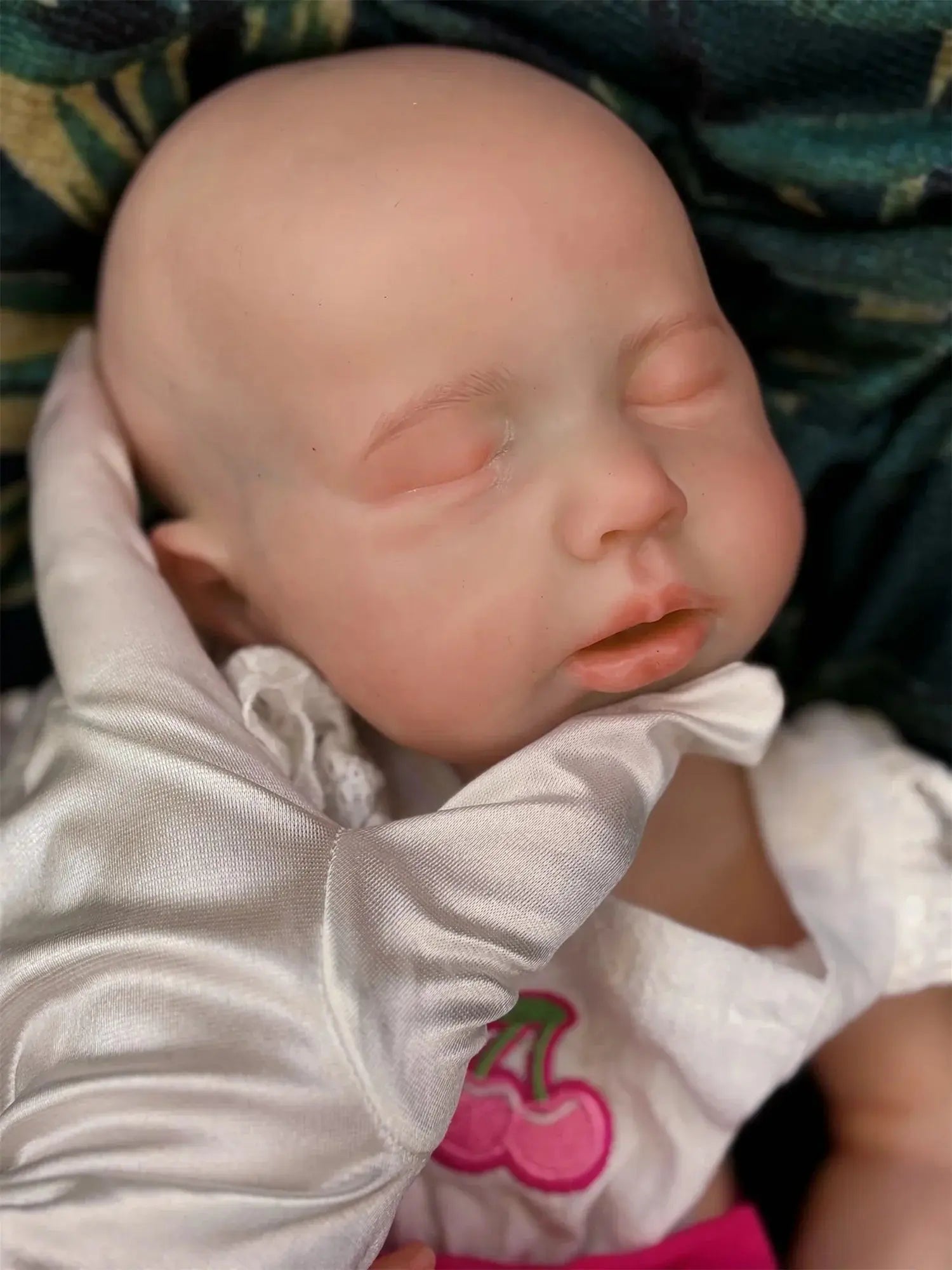 Image of Reborn Baby Dolls 45Cm Can Open Mouth &Washable Painted Loulou Solid