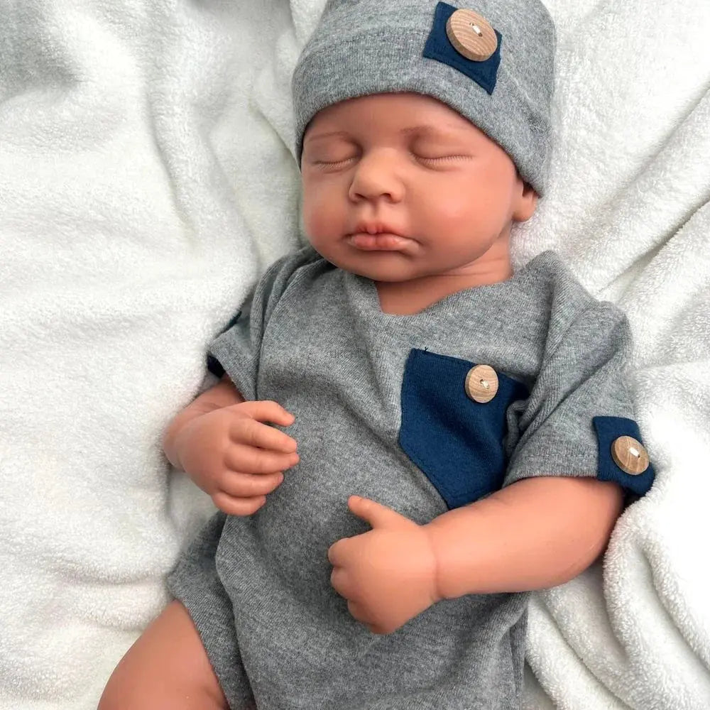 Image of Reborn Baby Dolls Healing Silicone Reborn Baby Girl&Boy 20Inch Cuddly