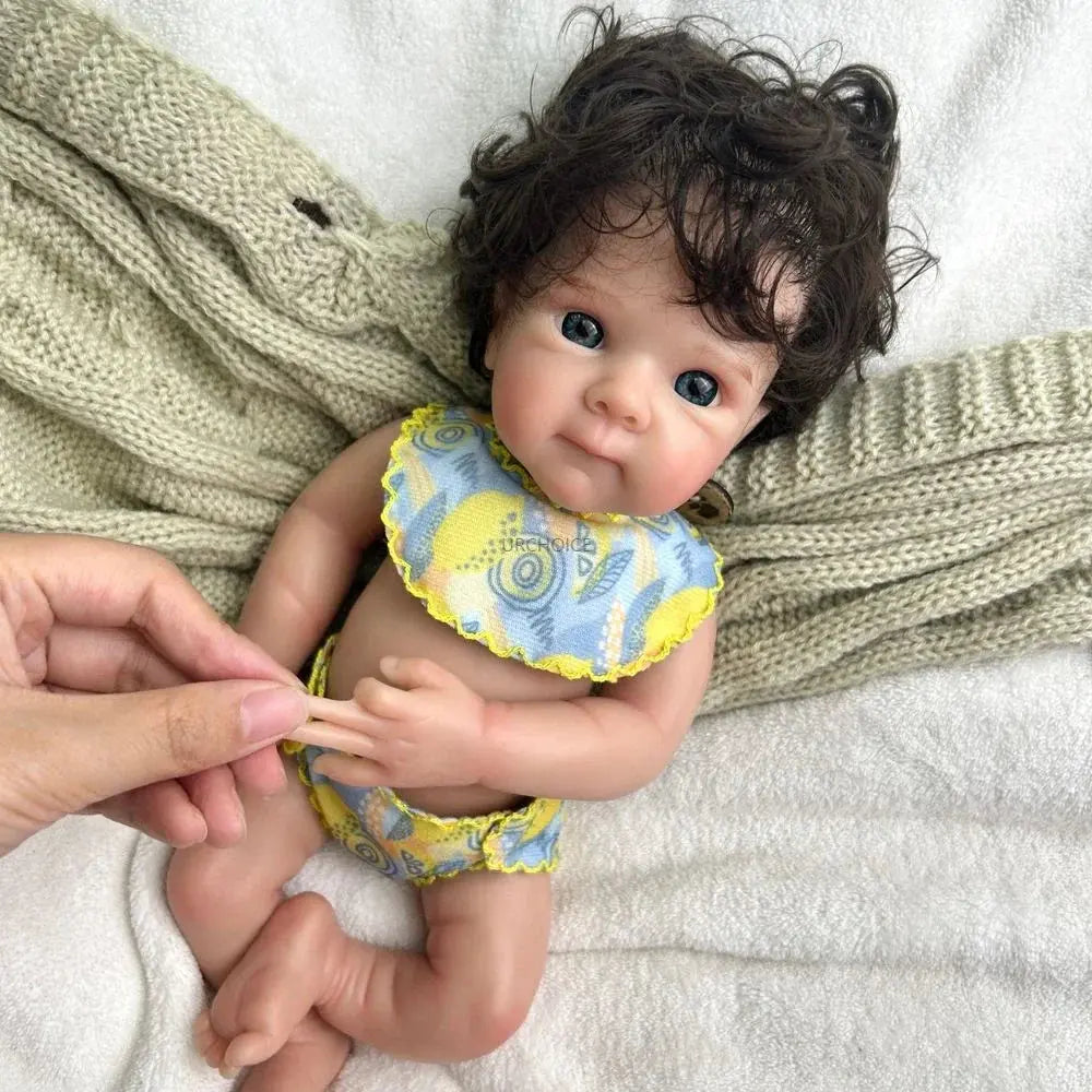 Image of Reborn Baby Dolls 12" Lifelike Silicone Reborn Baby Girl Bettie With