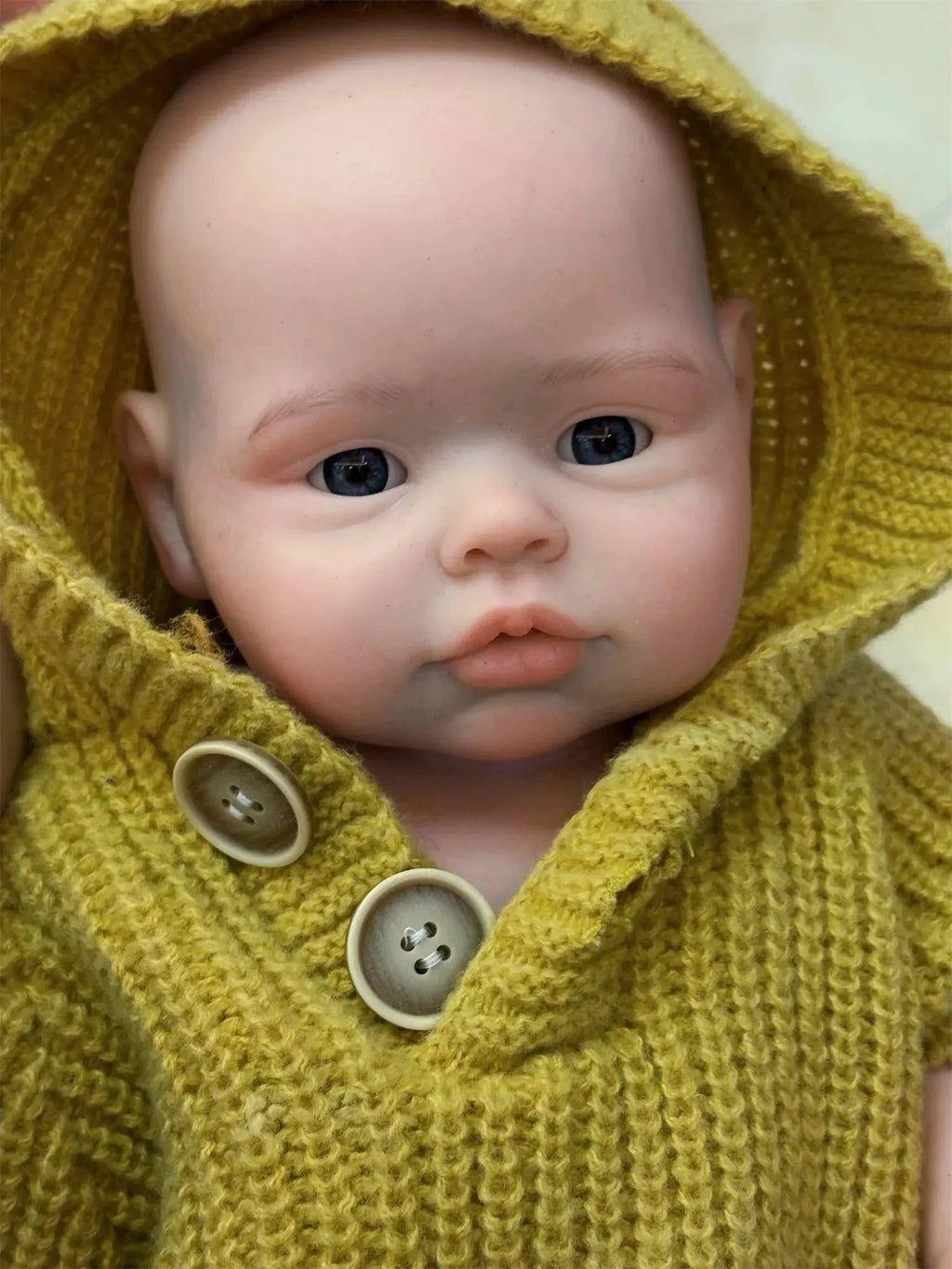 Image of Reborn Baby Dolls 17Inch Washable Open Eyes Soft Silicone Reborn Girl
