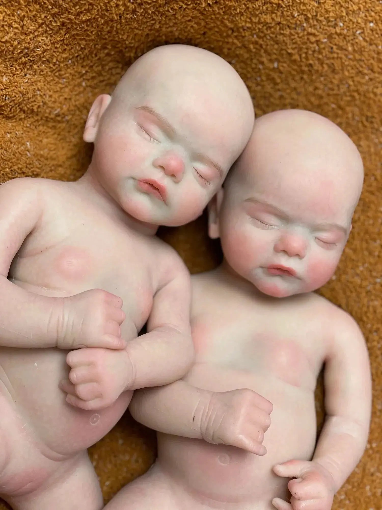 Image of Reborn Baby Dolls Can Open Mouth 45Cm Twins Sam Reborn Baby Girl And