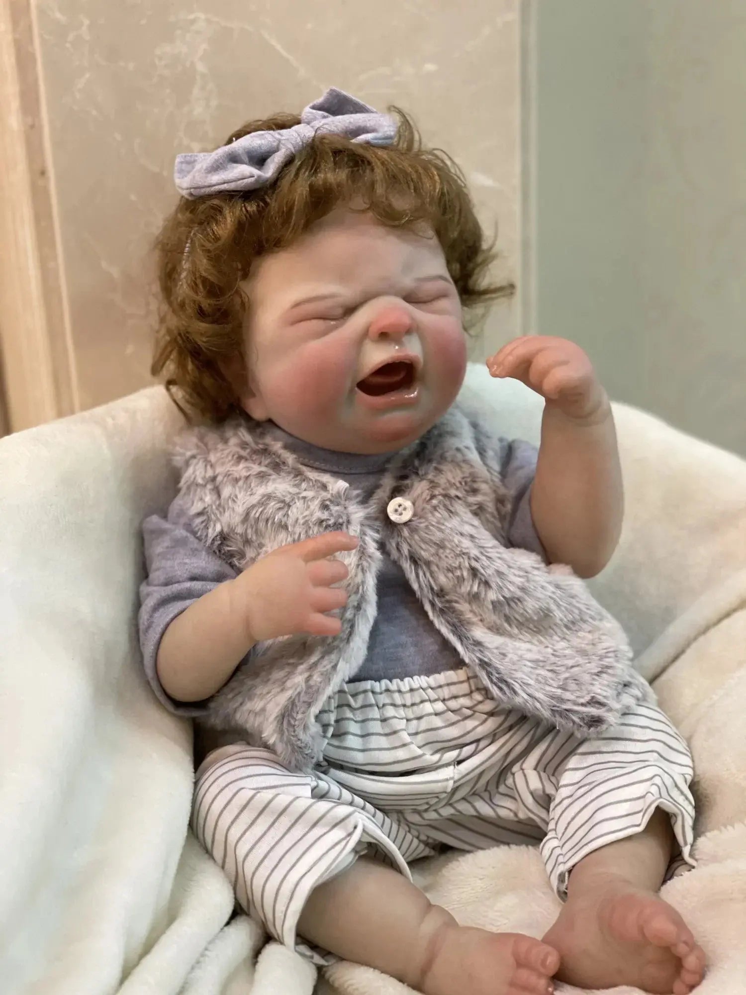 Image of Reborn Baby Dolls 50Cm Maria Bebe Reborn Girl Cuddly Full Body