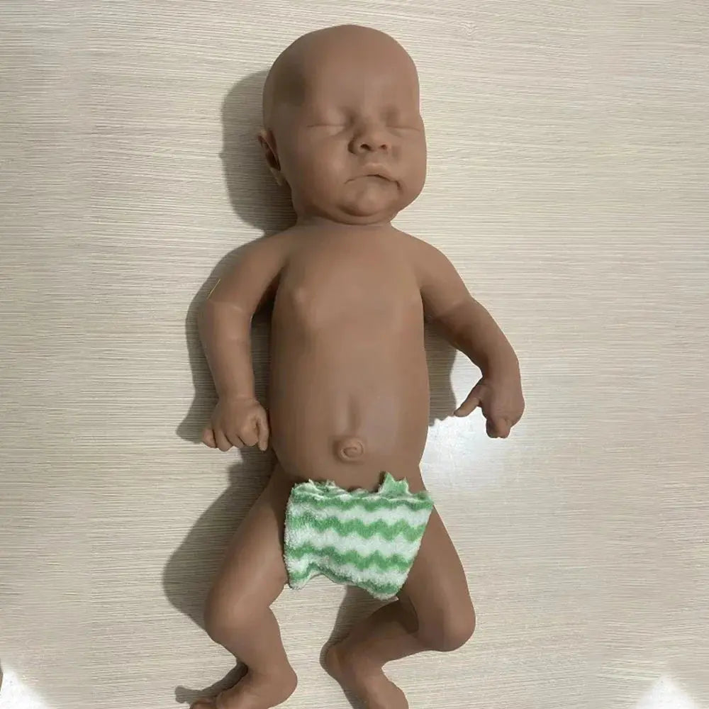 Image of Reborn Baby Dolls 17Inch Realistic Details & Handmade Soft Baby Boy