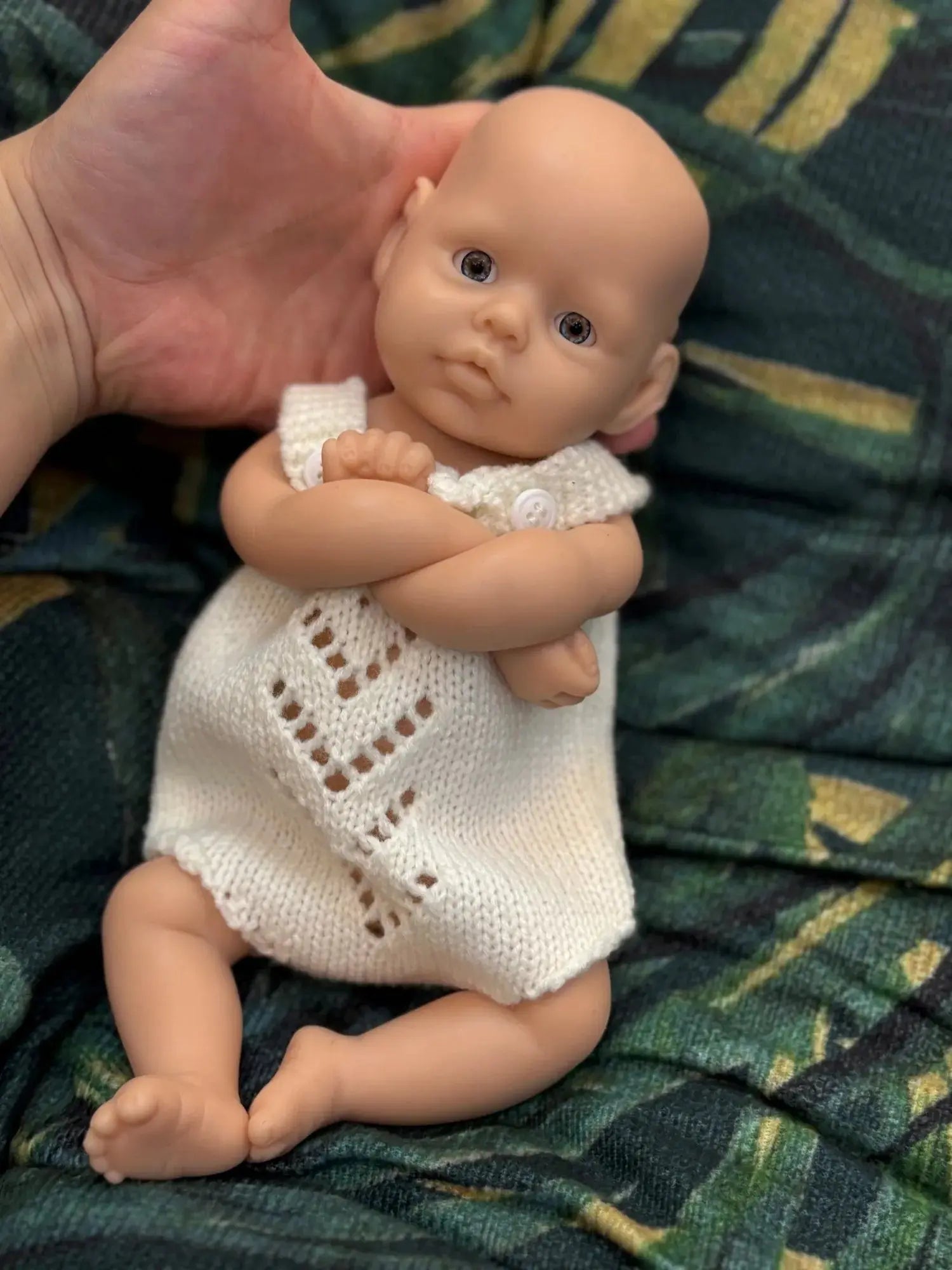 Image of Reborn Baby Dolls 10Inch Silicone Girls Whole Body Soft Solid