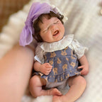 Image of Reborn Baby Dolls 33Cm Cry Baby Maria Reborn Dolls Silicone Girl
