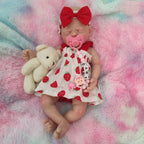 Image of Reborn Baby Dolls 12 Inch Full Soft Silicone Body Lifelike Reborn