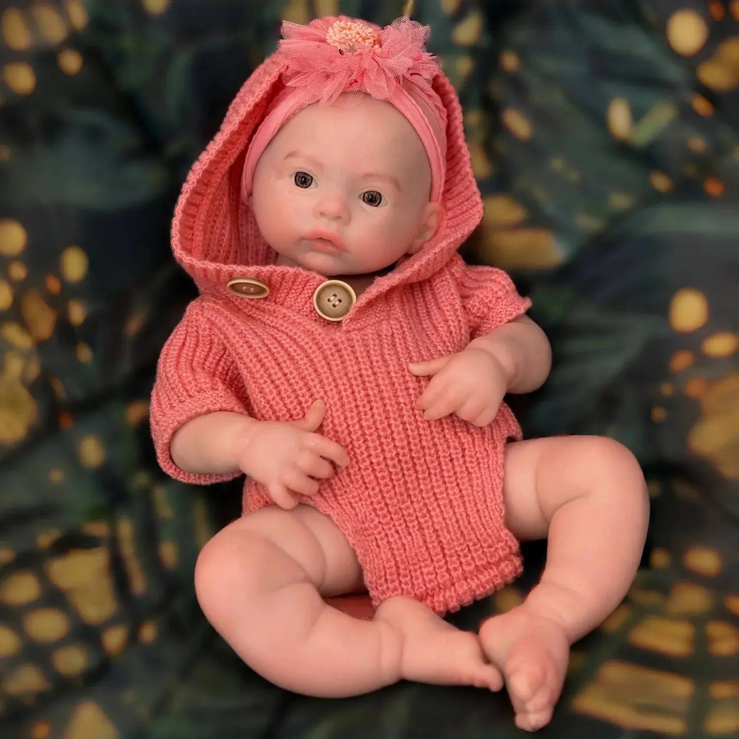 Image of Reborn Baby Dolls 18Inch Open Mouth Meadow Bebe Girl Reborn Baby Doll