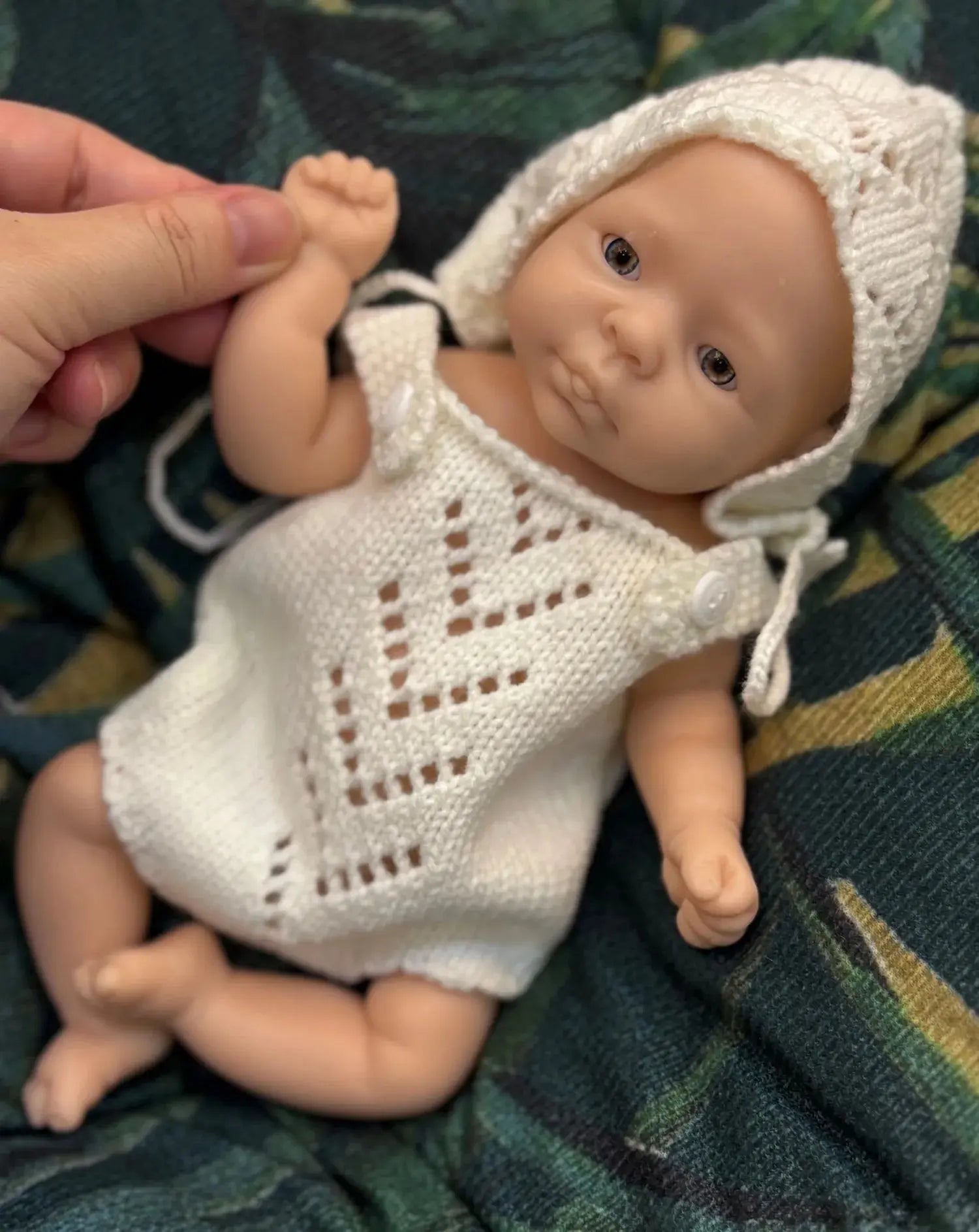 Image of Reborn Baby Dolls 10Inch Silicone Girls Whole Body Soft Solid