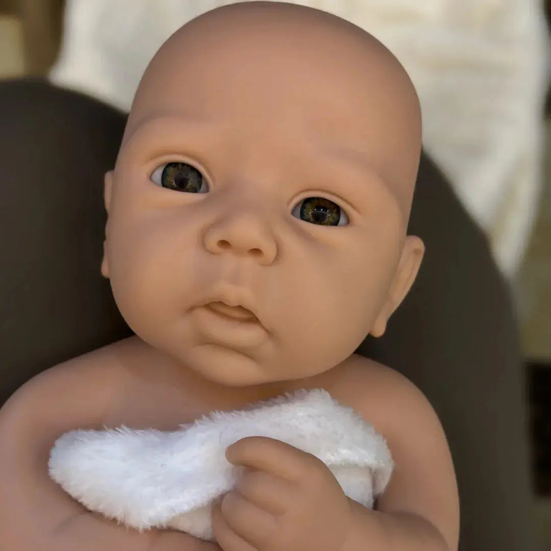 Image of Reborn Baby Dolls 45Cm Can Open Mouth & Washable Silicone Bebe Reborn