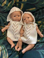 Image of Reborn Baby Dolls 10Inch Silicone Girls Whole Body Soft Solid
