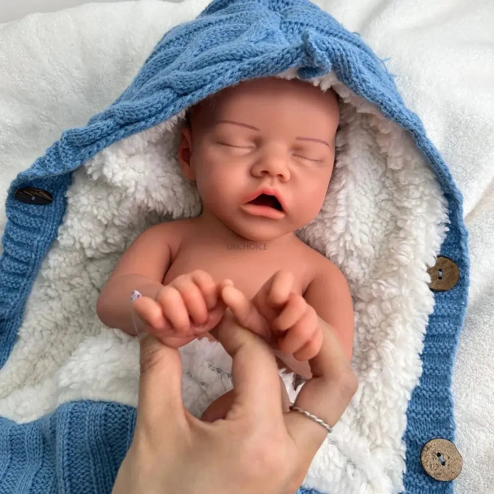 Image of Reborn Baby Dolls Realistic 45Cm Silicone Reborn Baby Girl Lifelike