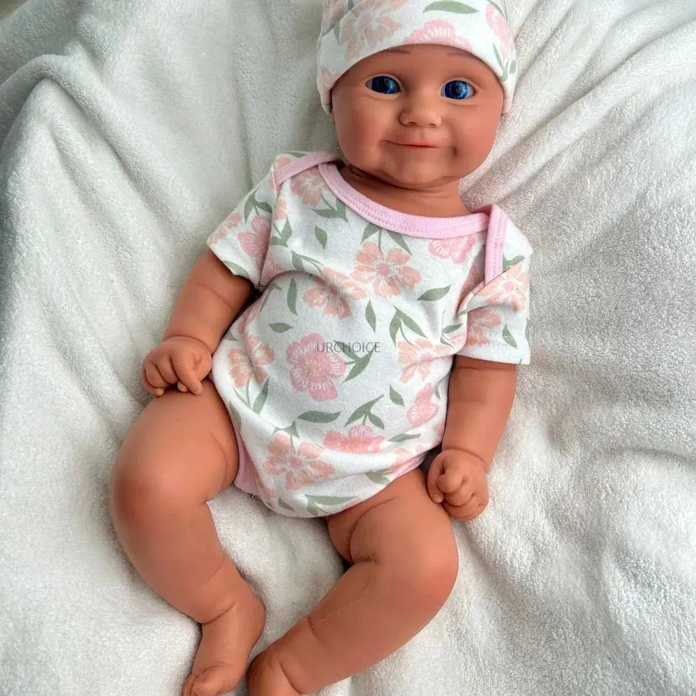 Image of Reborn Baby Dolls 20Inch Chubby Baby Girl Maddie Full Body Soft