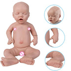 Image of Reborn Baby Dolls Authentic 17" African American Reborn Baby Doll
