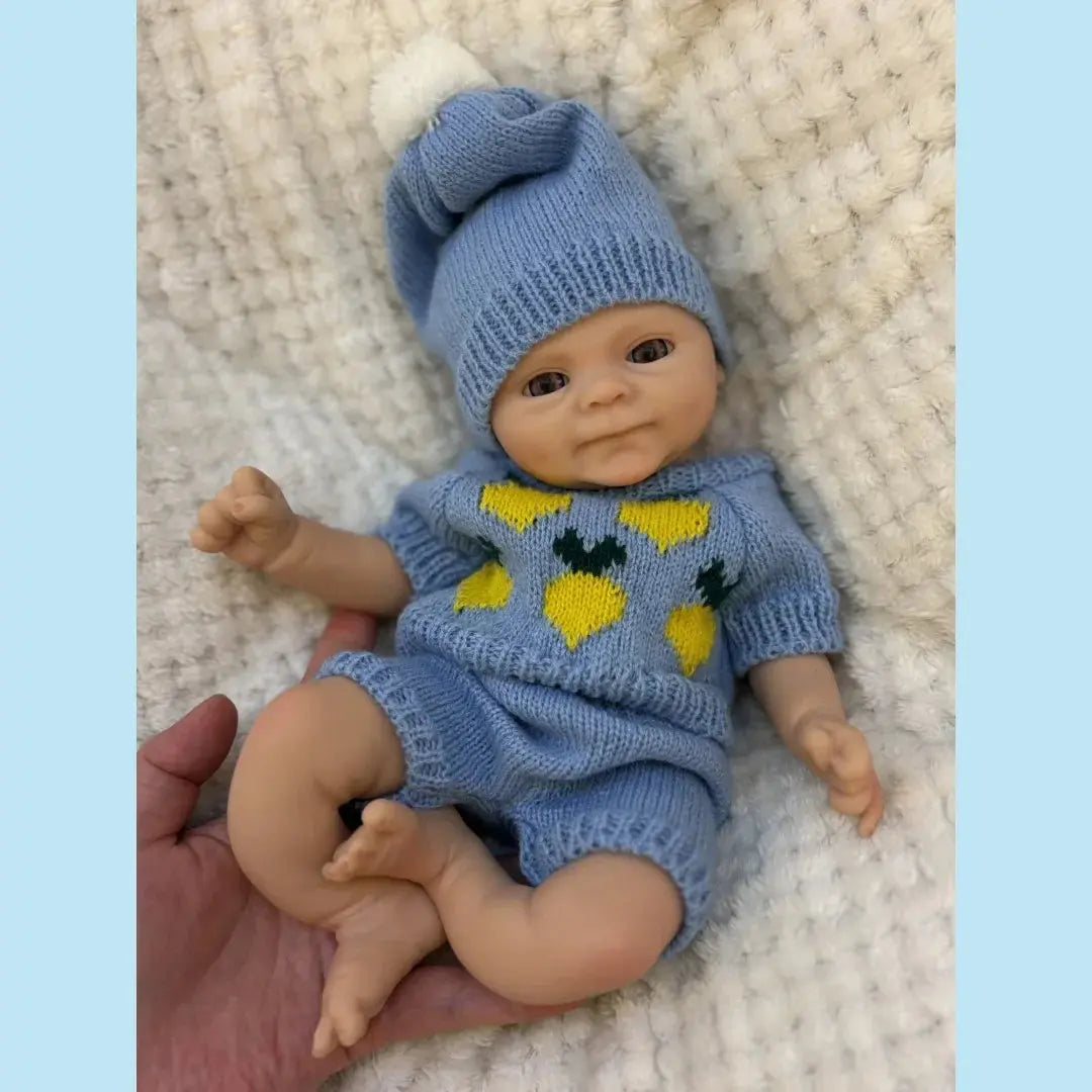 Image of Reborn Baby Dolls 33Cm Washable Coco Full Body Silicone Bebe Reborn