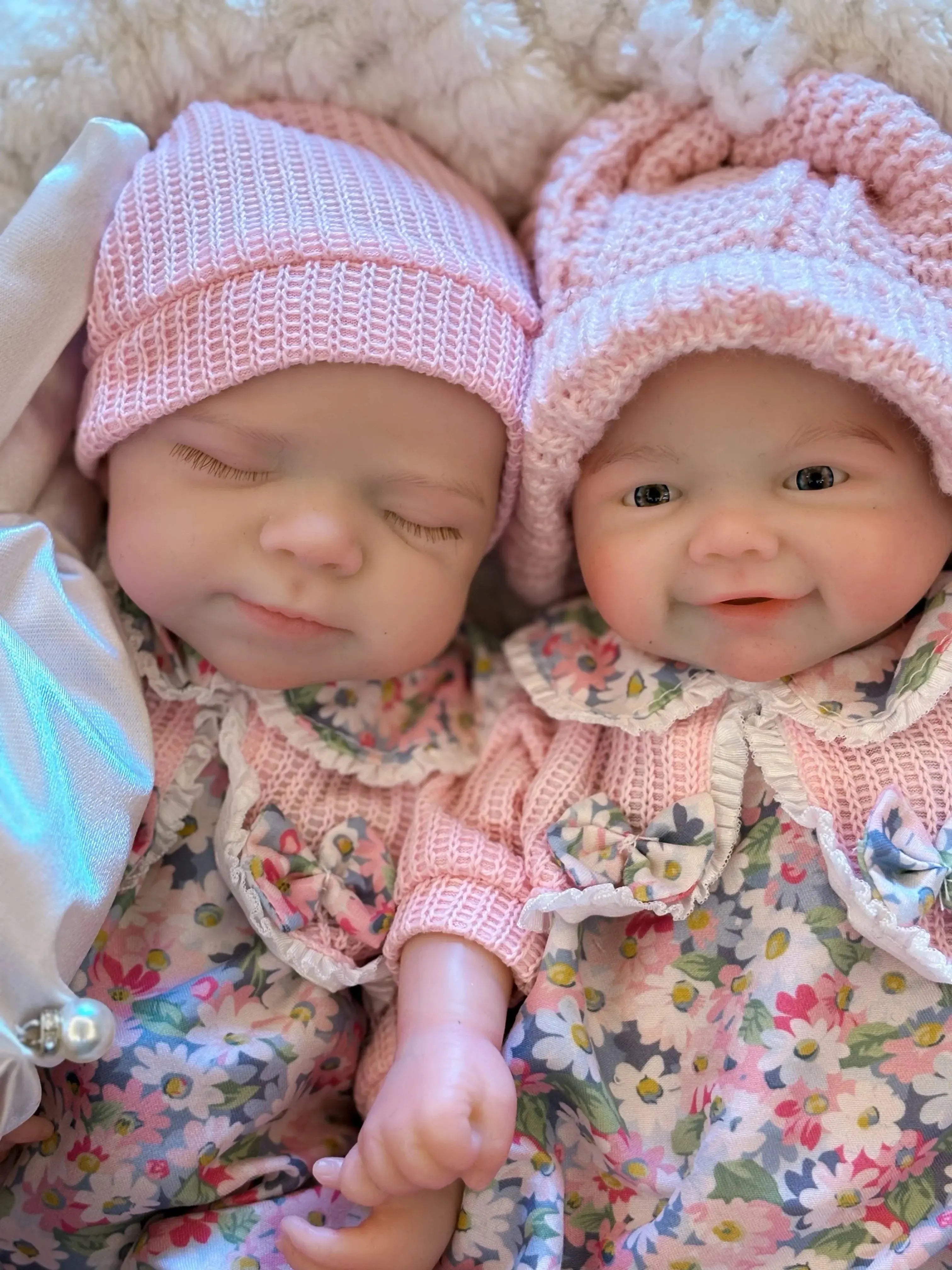 Image of Reborn Baby Dolls 13Inch Open Mouth Reborn Dolls Pascale&Vivienne