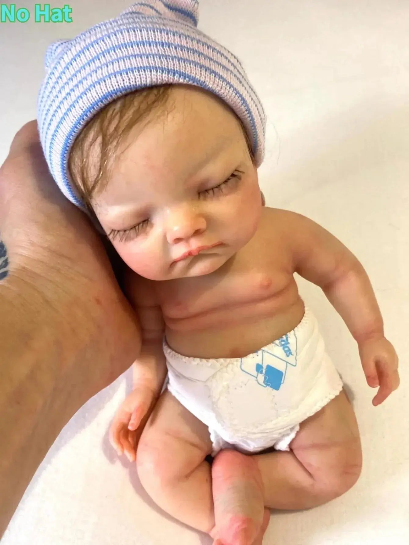 Image of Reborn Baby Dolls 10 Inch 25.4 Cm Soft Silicone Bebe Reborn Girl