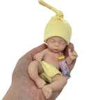 Image of Reborn Baby Dolls 6 Inch Full Solid Silicone Bebe Palm Reborn Doll