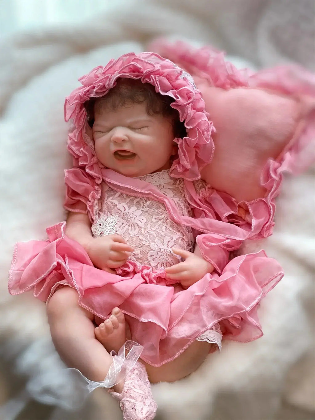 Image of Reborn Baby Dolls 18Inch Washable Maria Solid Silicone Bebe Reborn