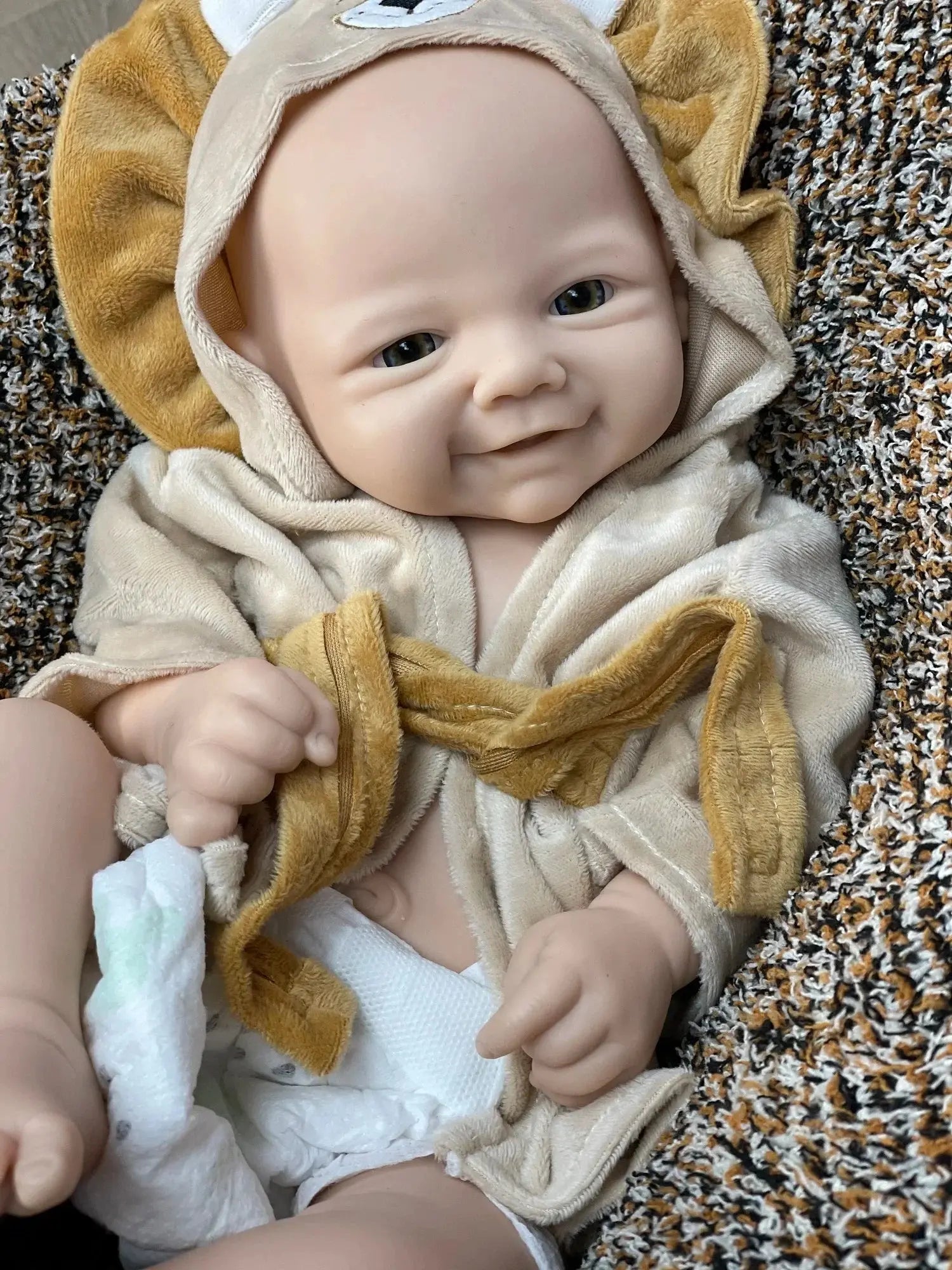 Image of Reborn Baby Dolls 18Inch/2 Styles Unpained Vivienne Full Body Solid