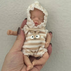 Image of Reborn Baby Dolls Anjo Doll 15Cm Mini Full Body Soft Adorable