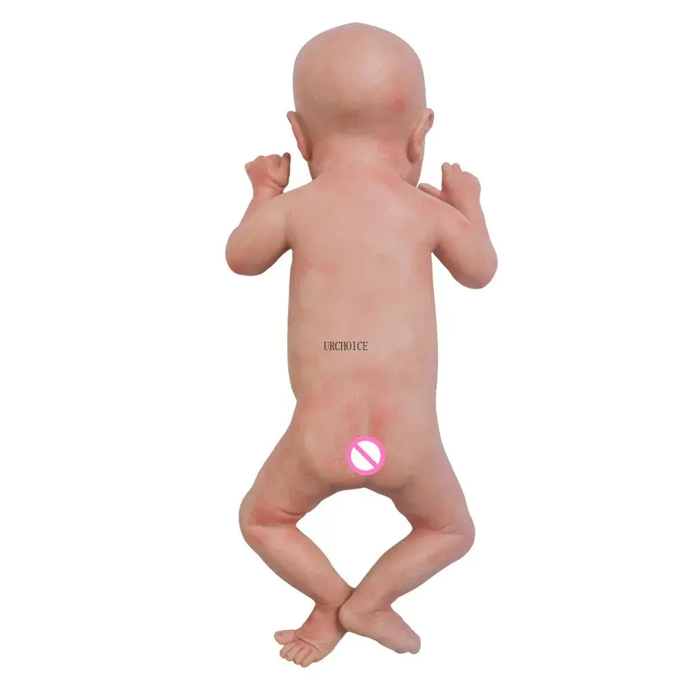 Image of Reborn Baby Dolls Reborn Corpo De Silicone 18'' Boy Full Body
