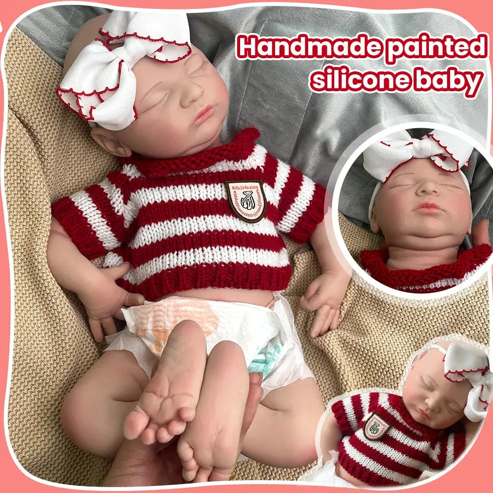 Image of Reborn Baby Dolls 20 Inch 50Cm 3.4Kg Real Baby Size Weighted Full