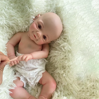 Image of Reborn Baby Dolls Soft 18 Inch Reborn Doll Full Body Platinum