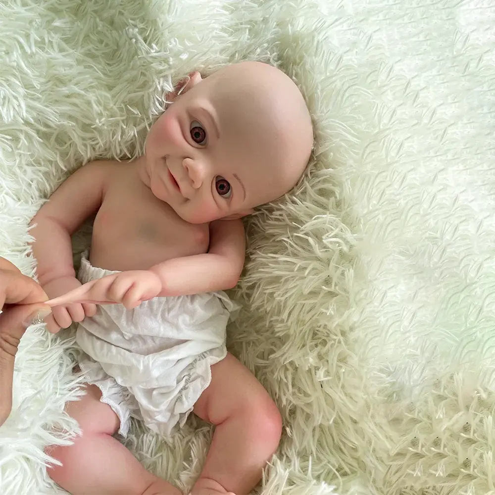 Image of Reborn Baby Dolls Soft 18 Inch Reborn Doll Full Body Platinum