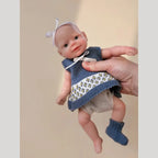 Image of Reborn Baby Dolls 10Inch Waterproof Open Eyes Bebe Reborn De Silicona