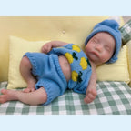 Image of Reborn Baby Dolls 13Inch Close Eyes & Open Mouth Levi Full Body