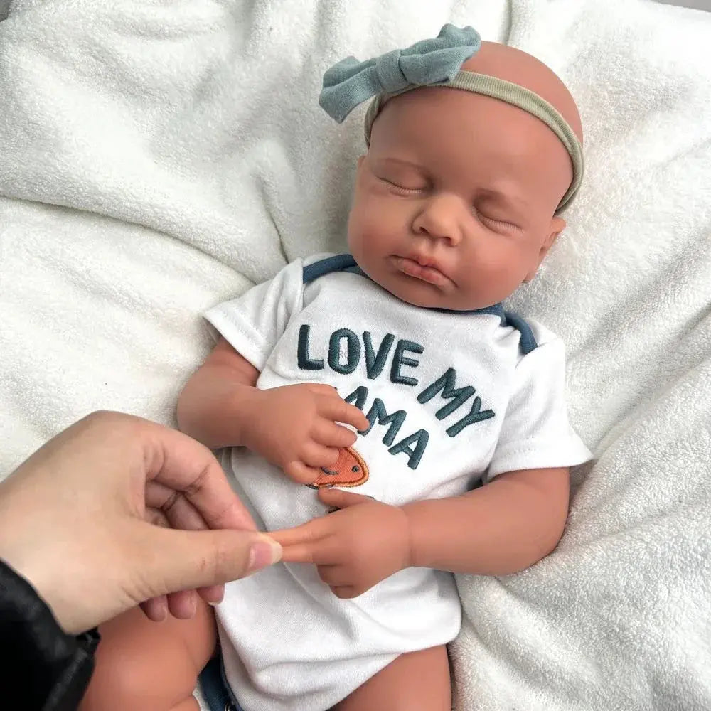 Image of Reborn Baby Dolls 20Inch Soft Silicone Reborn Baby Boy/Girl Loulou