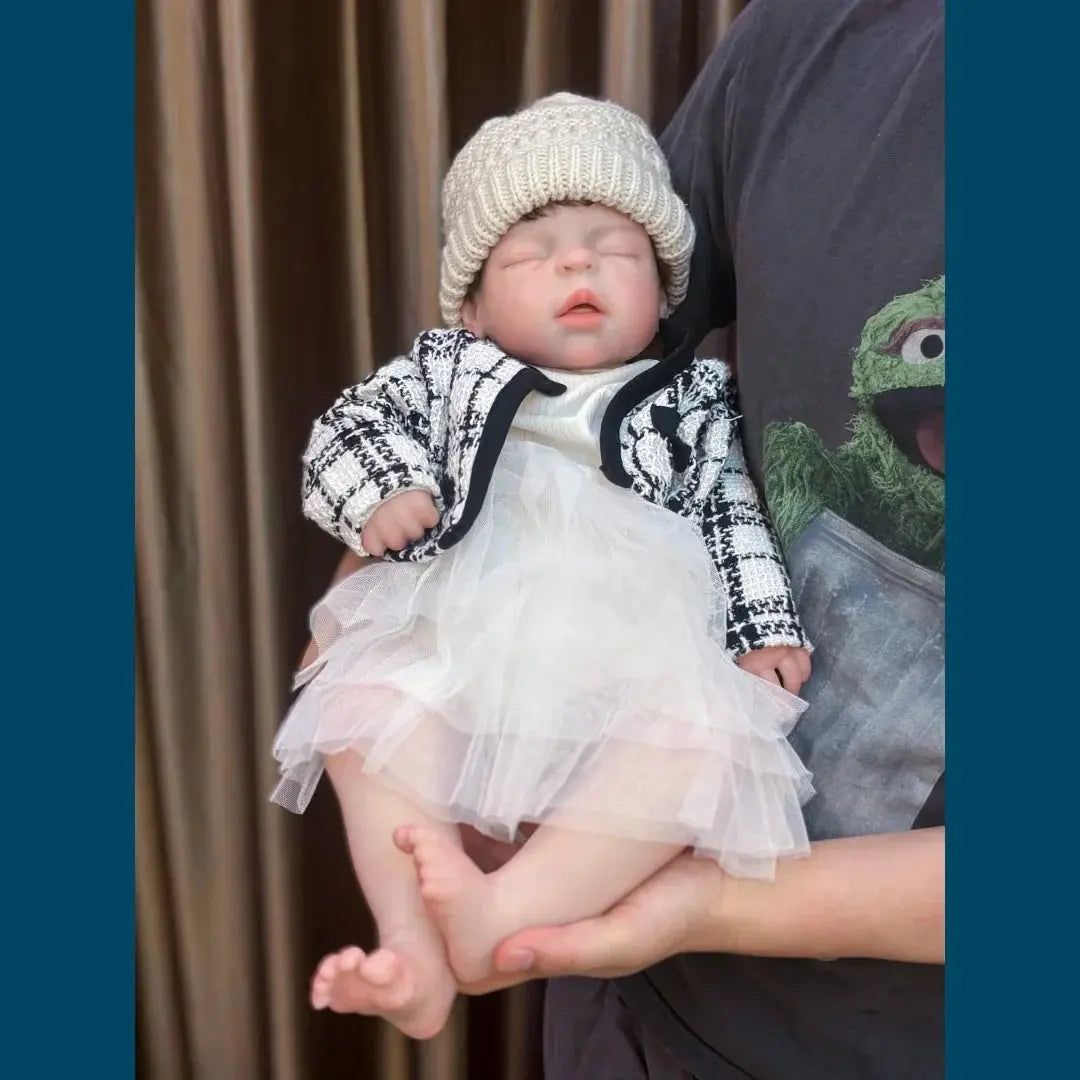 Image of Reborn Baby Dolls 22Inch Big Size Can Open Mouth Bébé Reborn De