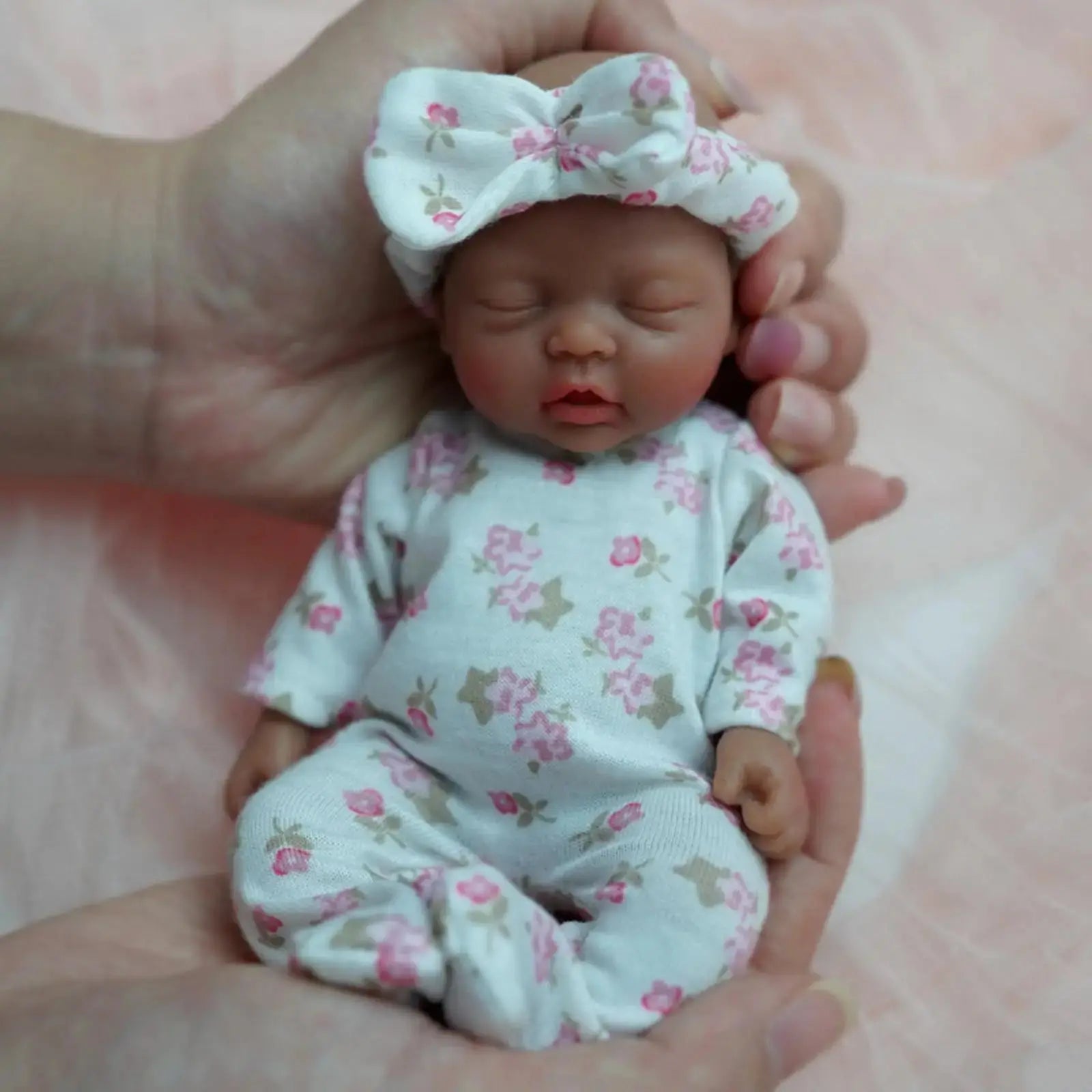 Image of Reborn Baby Dolls 7 Inch Cuddly Mini Silicone Reborn Doll,Body Soft