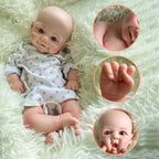 Image of Reborn Baby Dolls Soft 18 Inch Reborn Doll Full Body Platinum