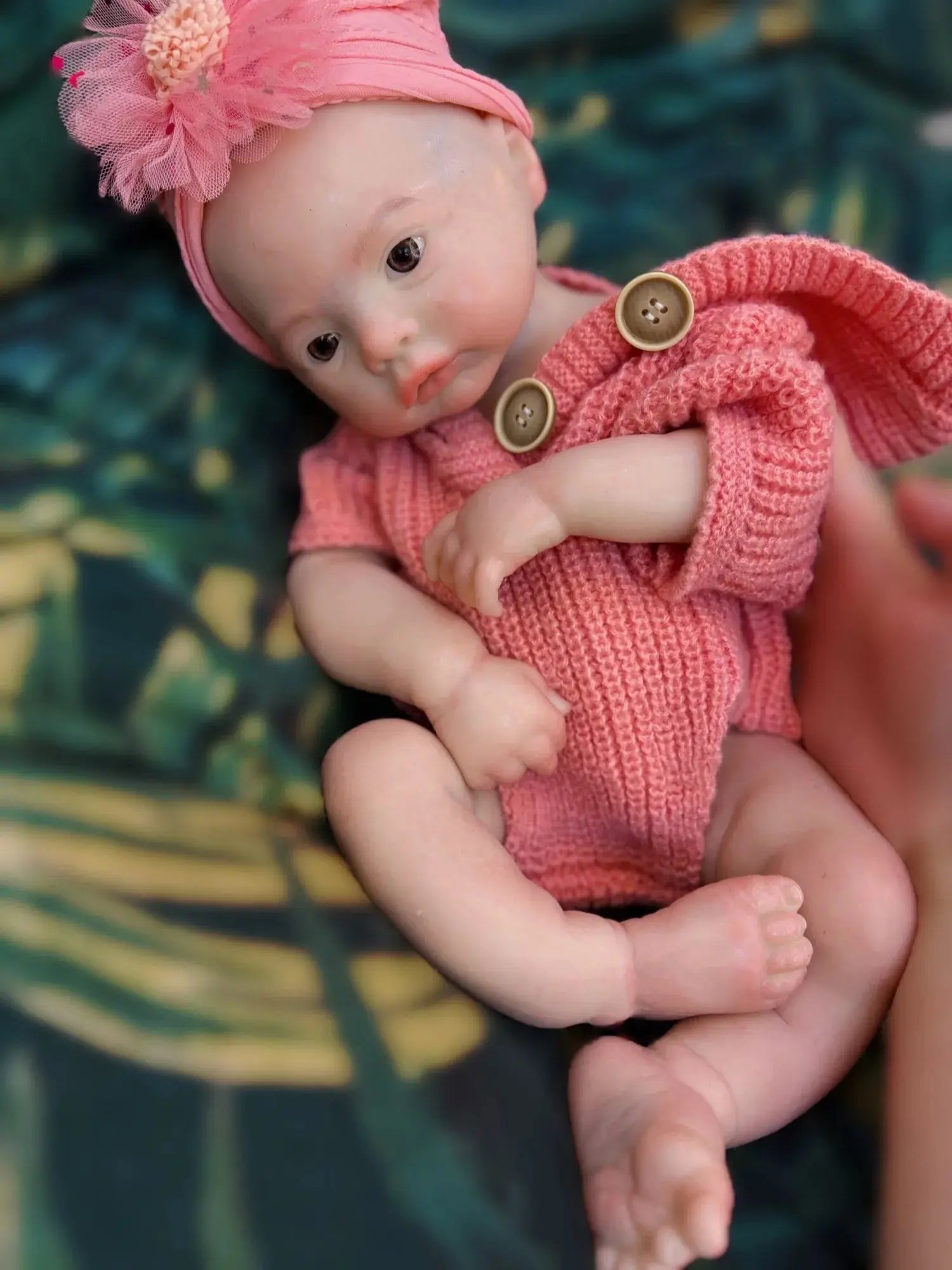 Image of Reborn Baby Dolls 18Inch Open Mouth Meadow Bebe Girl Reborn Baby Doll