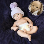 Image of Reborn Baby Dolls 33Cm Open Mouth Girl Bettie Reborn Doll Full Body