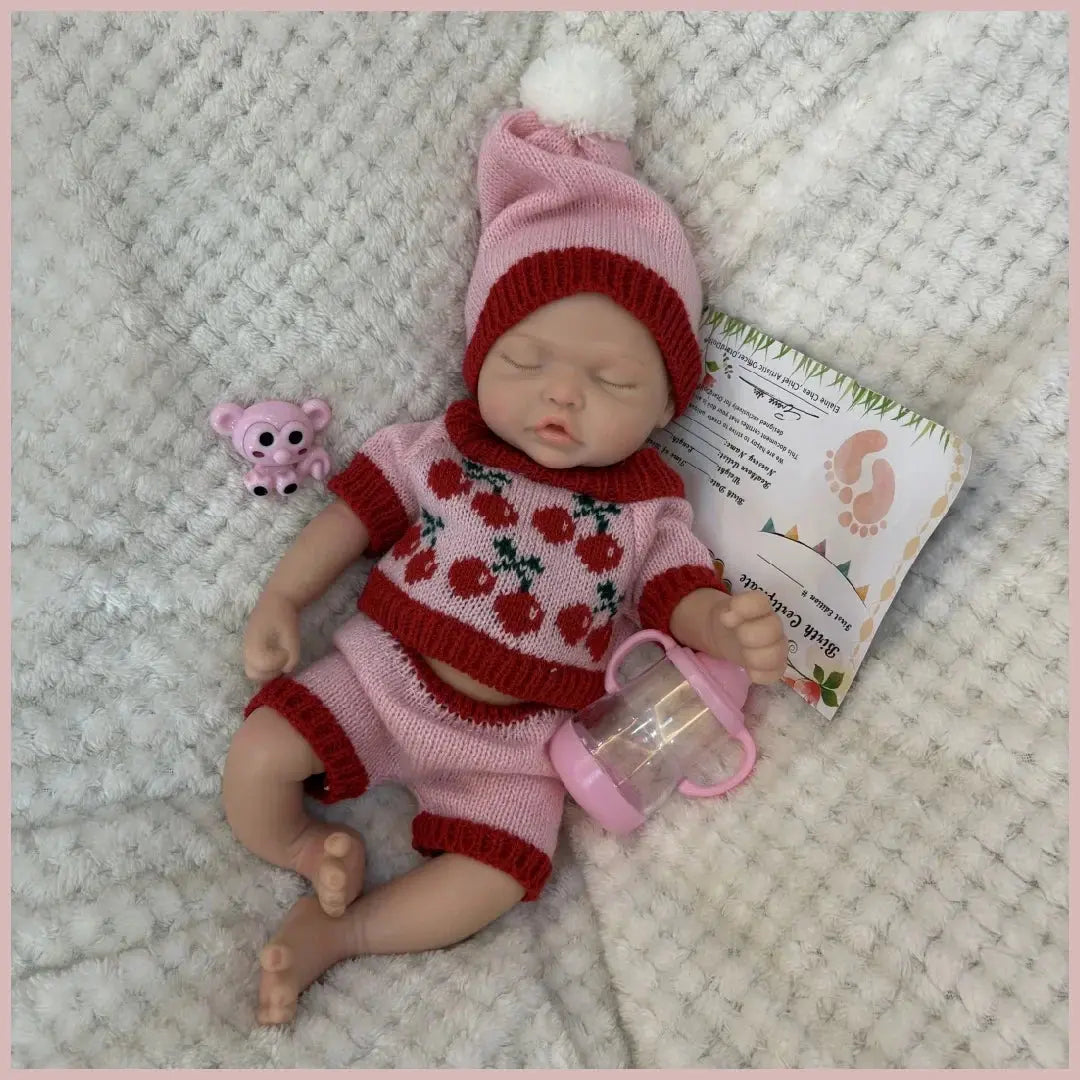 Image of Reborn Baby Dolls 13Inch Waterproof Whole Body Silicone Bebe Reborn