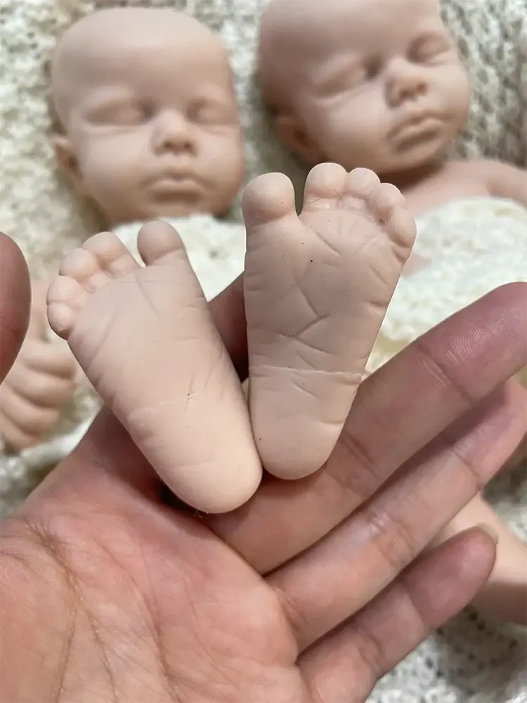 Image of Reborn Baby Dolls Kids Parent Gift Soft 13" Ifelike Silicone Reborn