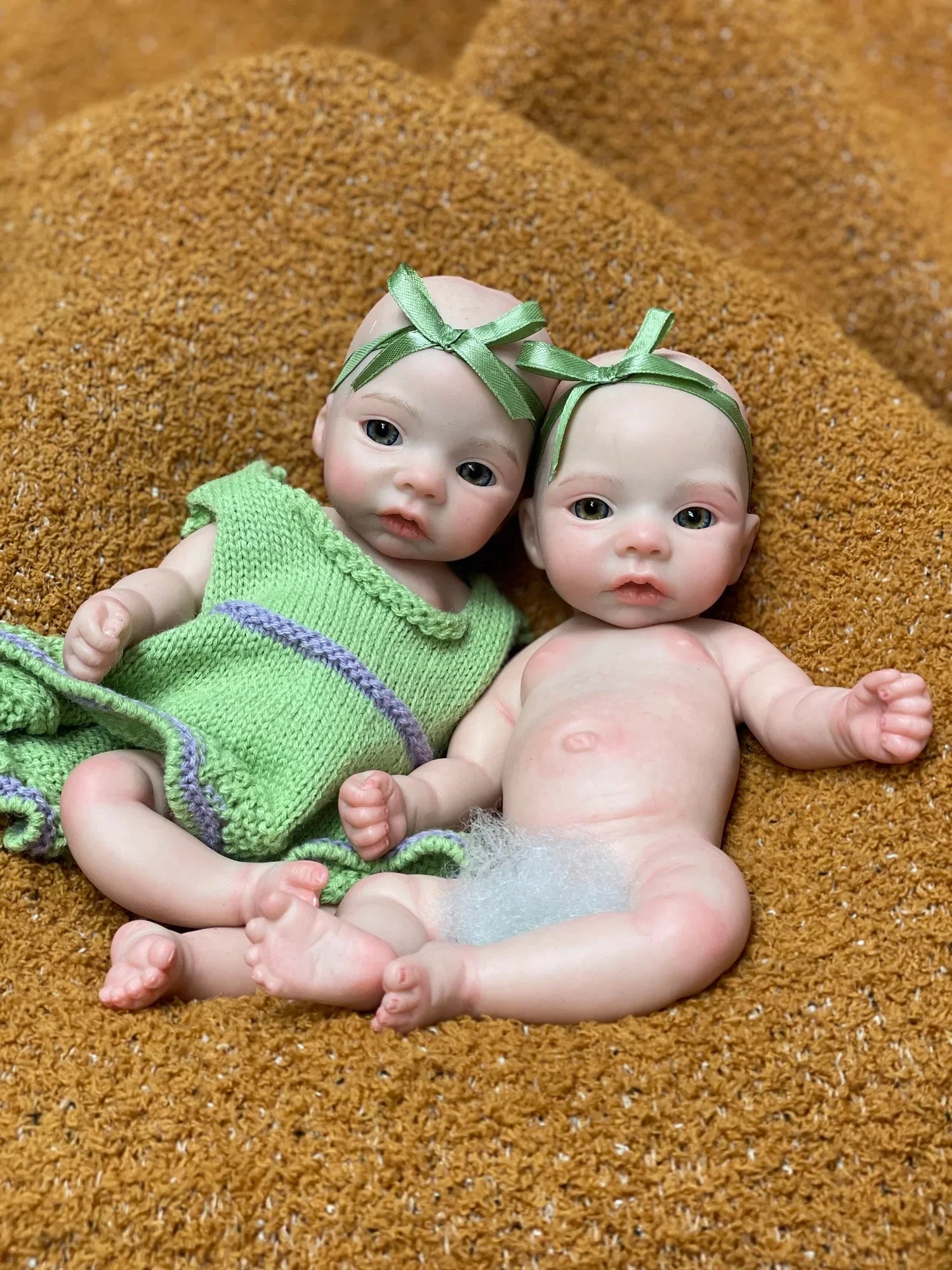 Image of Reborn Baby Dolls 11 Styles/ 26Cm Waterproof Close/Open Solid