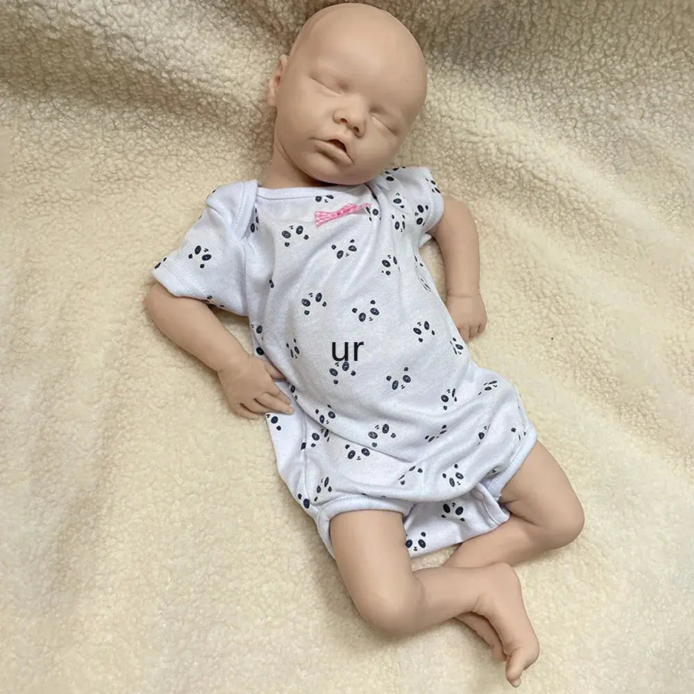Image of Reborn Baby Dolls Diy Unpainted Realistic Silicone Reborn Baby Girl