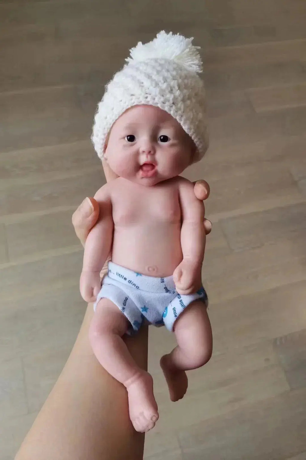 Image of Reborn Baby Dolls 28Cm Soft Full Body Solid Silicone Reborn Dolls