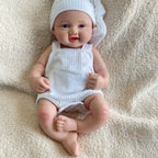 Image of Reborn Baby Dolls 16 Inch Preemie Realistic Silicone Reborn Baby Girl