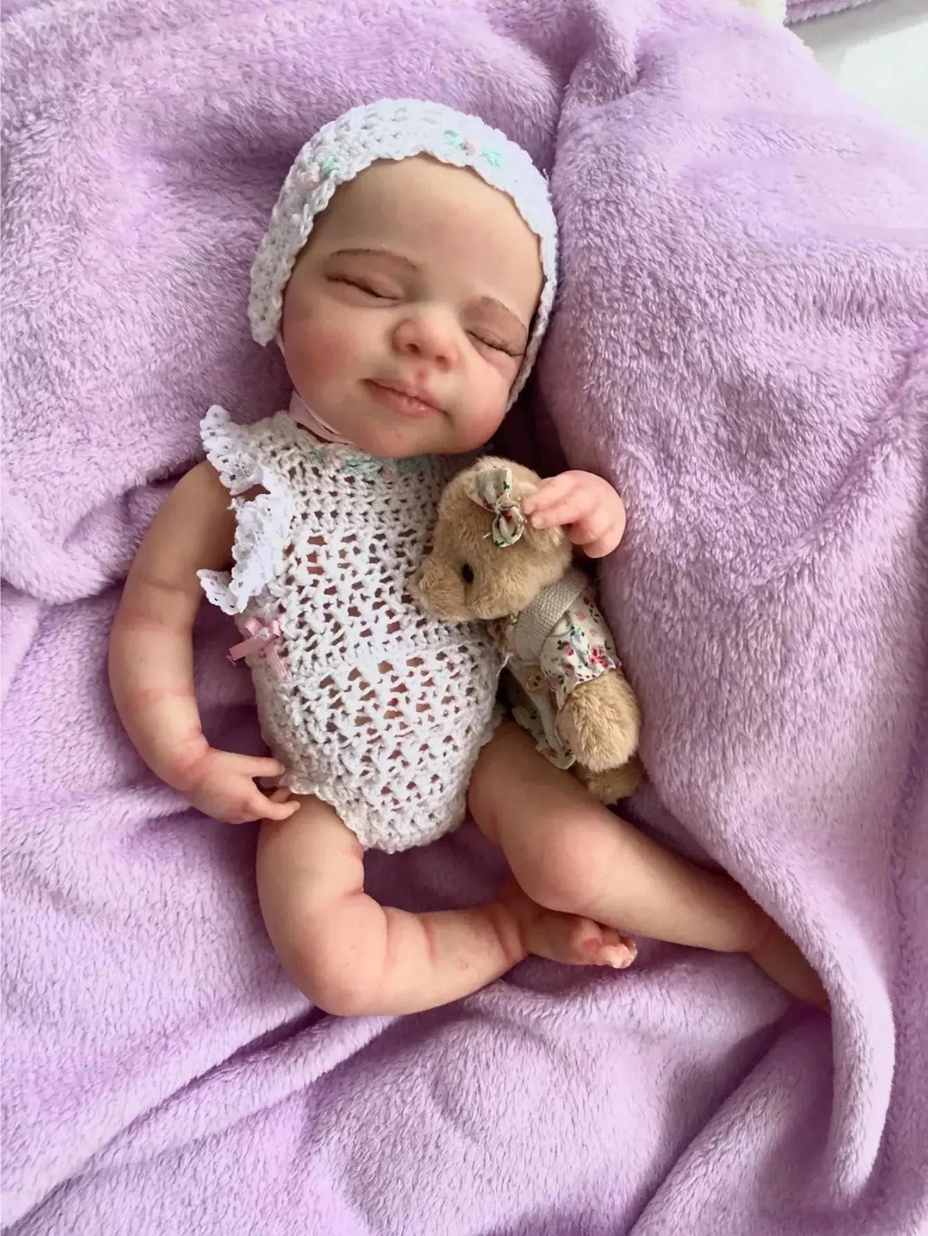 Image of Reborn Baby Dolls 6 Inch Soft Silicone Reborn Doll Girl Pascale