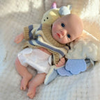 Image of Reborn Baby Dolls 25Cm Silicone Boy Reborn Dolls Painted Full Body