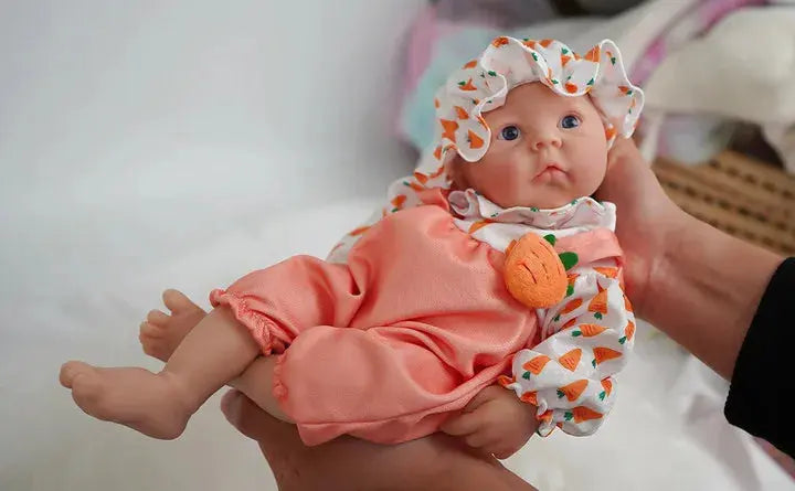 Image of Reborn Baby Dolls 12" Micro Preemie Full Body Silicone  Baby Doll