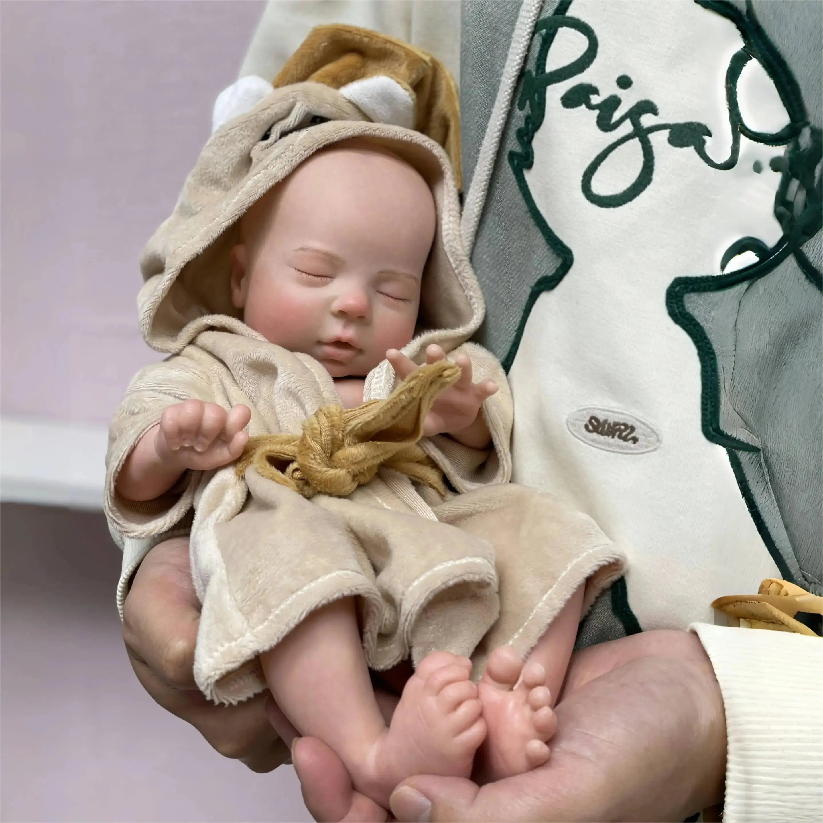 Image of Reborn Baby Dolls 13Inch All Silicone Girls Bebe Reborn Painted Full