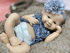 Image of Reborn Baby Dolls 18Inch/2 Styles Unpained Vivienne Full Body Solid