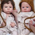 Image of Reborn Baby Dolls 33Cm Painted/Unpainted Silicone Boy Bebe Reborn